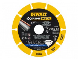 DeWALT Power Tools DT40252 Extreme Diamond Metal Cutting Disc 125 x 22.23 x 1.3mm £13.99